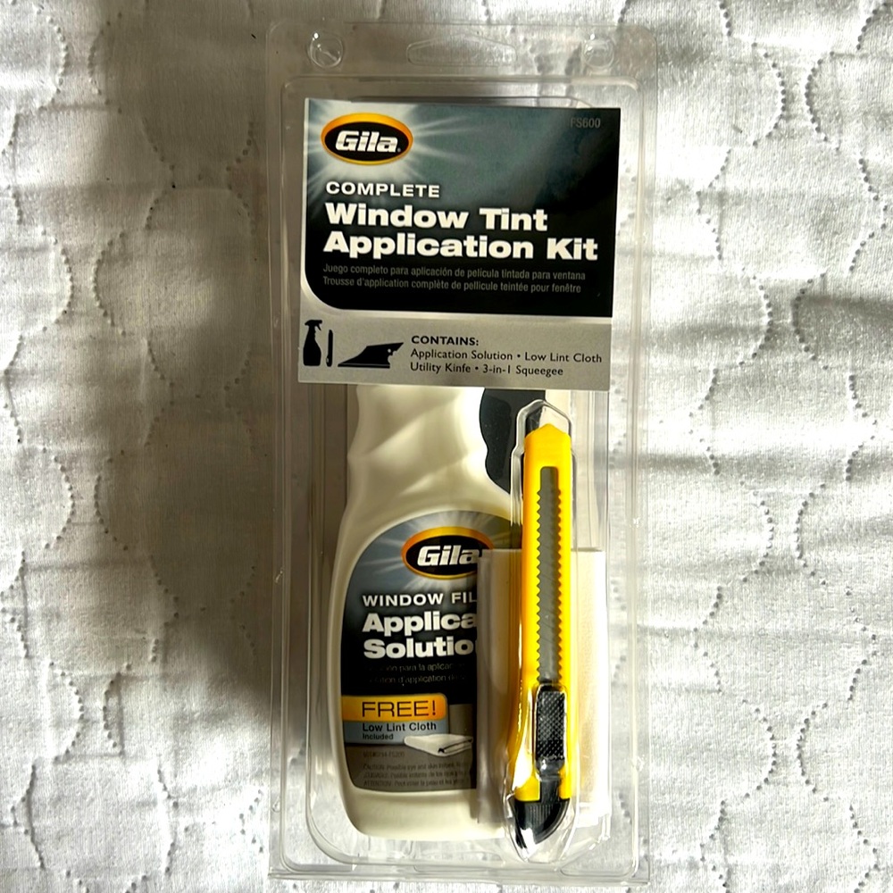 35% car tints; Only for 2 side windshields; Includes the tools